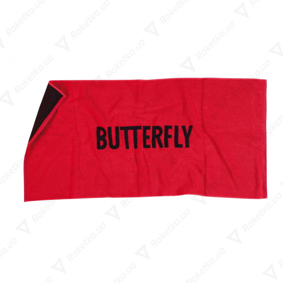 Butterfly Towel New Logo Red/Black