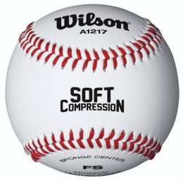 Бейсбольный мяч Wilson Soft Compression Baseball WTA1217B