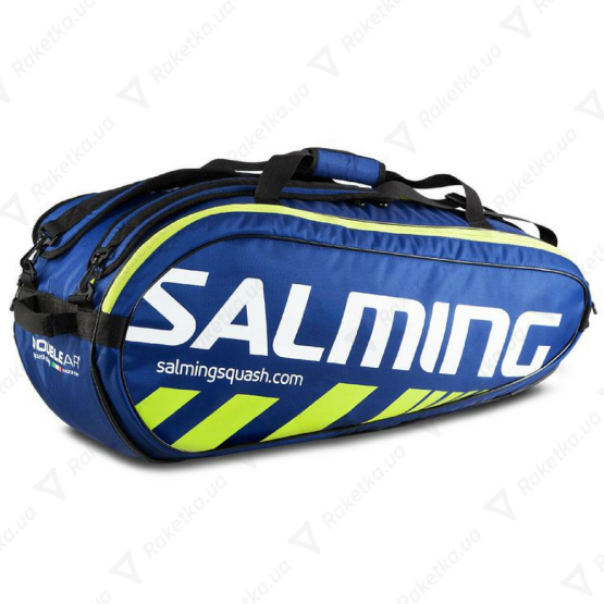 Salming Tour 9R Racket Bag Navy/Yellow