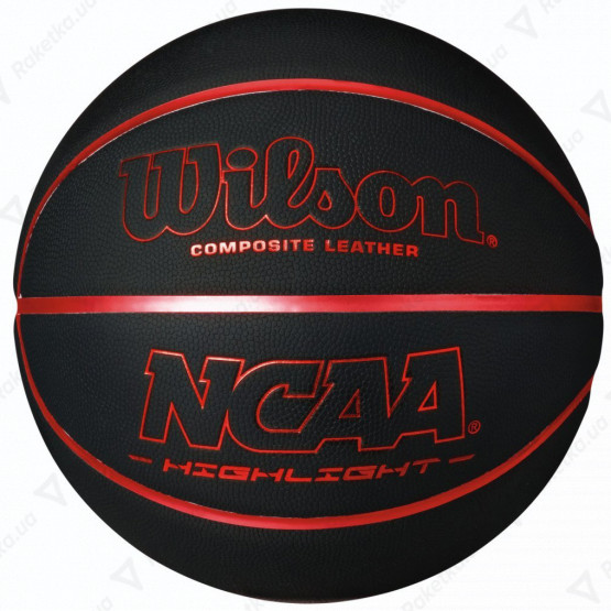 Wilson NCAA Highlight BL/RD Size 7 SS19