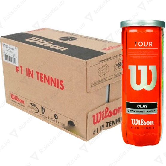 Wilson Tour Clay Red 72ball
