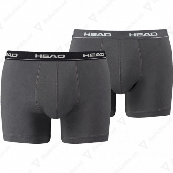  Head Basic Boxer 2P Grey