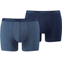Трусы Head Basic Boxer 2P Blue/Dark Blue