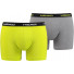  Head Basic Boxer 2P Lime/Grey