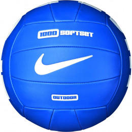 Мяч волейбольный Nike 1000 Softset Outdoor Signal Blue/Signal BL/WH/WH Size 5