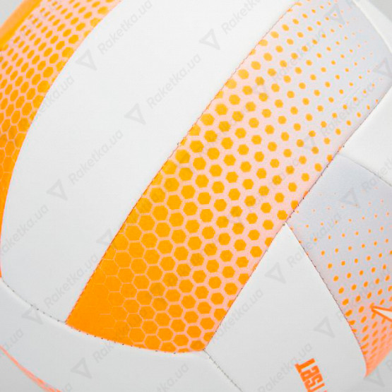 Nike 1000 Softset Outdoor Volleyball 18P Cone/White/Cone/White Size 5