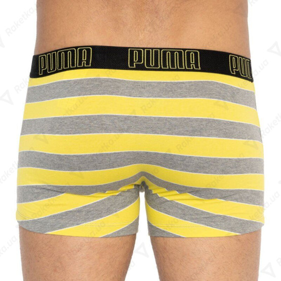 Puma Bold Stripe Boxer 2-pack Gray/White