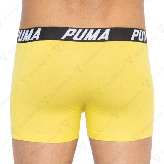 Puma Bold Stripe Boxer 2-pack Gray/White