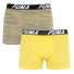 Puma Bold Stripe Boxer 2-pack Gray/White