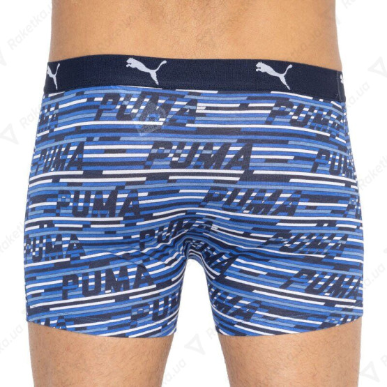 Puma Logo AOP Boxer 2-pack Blue