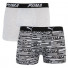 Puma Logo AOP Boxer 2-pack Gray/White/Black