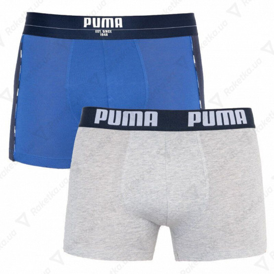 Puma Statement Boxer 2-pack Blue/Gray