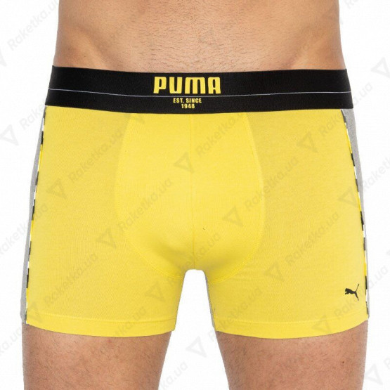 Puma Statement Boxer 2-pack Gray/Yellow