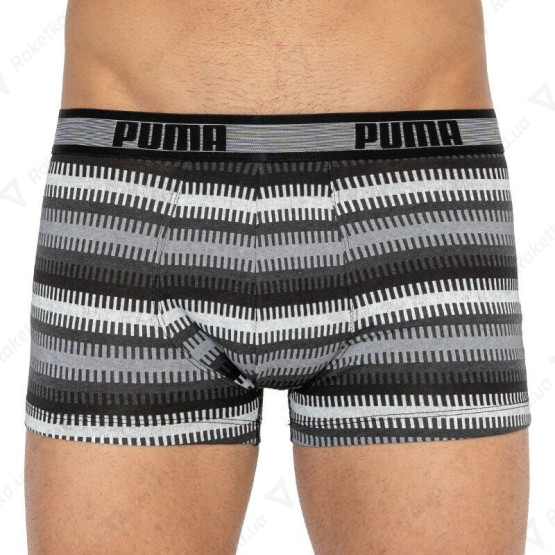 Puma Worldhood Stripe Trunk 2-pack Black/Gray/White