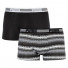 Puma Worldhood Stripe Trunk 2-pack Black/Gray/White