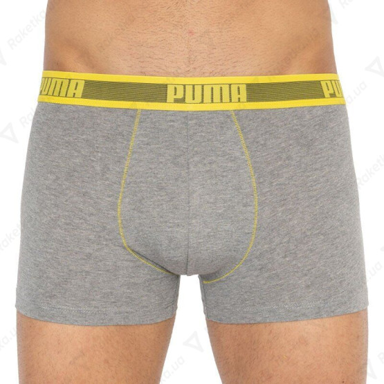 Puma Worldhood Stripe Trunk 2-pack Gray/Yellow