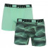 Puma Active Boxer 2-pack Green/Black