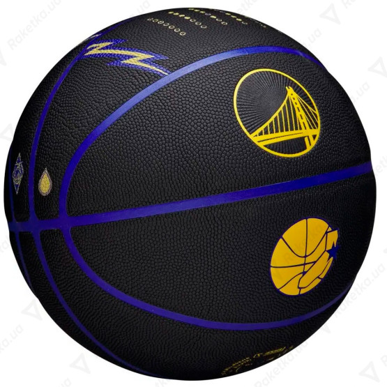 Wilson NBA Team City Collector Warrio Size 7 WZ4003910XB7