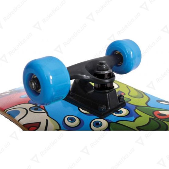Skateboard Slider 31" Monsters Black/Multicolor