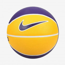 М'яч баскетбольний Nike Lebron Playground 4P Amarillo/White/Field Purple Size 7