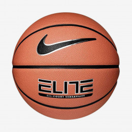 Мяч баскетбольный Nike Elite All Court Amber/Black/Metallic Silver/Black Size 7