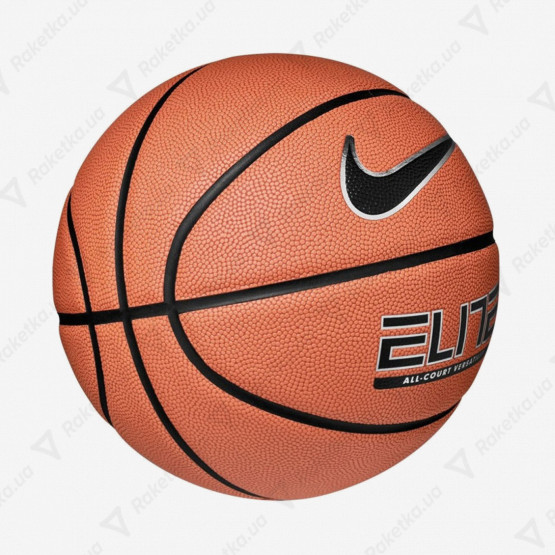 Nike Elite All Court Amber/Black/Metallic Silver/Black Size 7