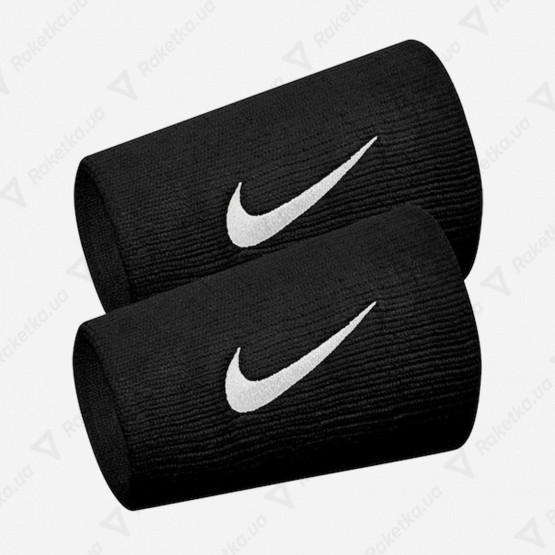 Nike Swoosh Double Wide Wristband Black NNN05010OS