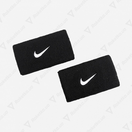 Nike Swoosh Double Wide Wristband Black NNN05010OS