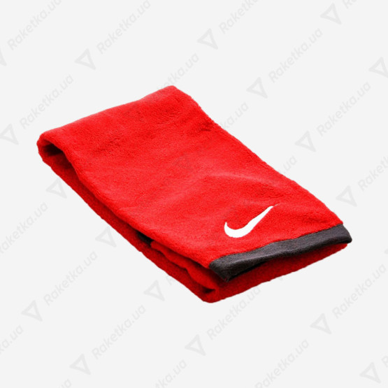 Nike Fundamental Towel Medium White/Red 36x80см