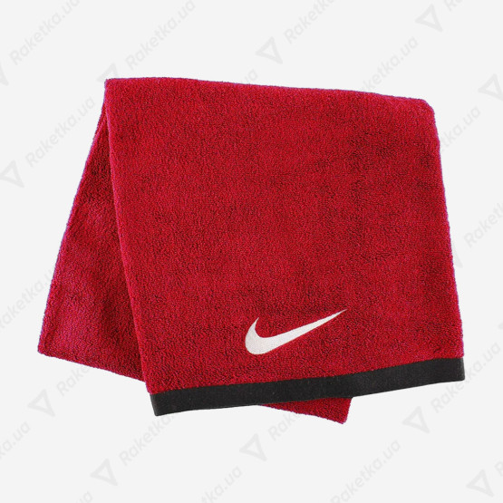 Nike Fundamental Towel Medium White/Red 36x80см
