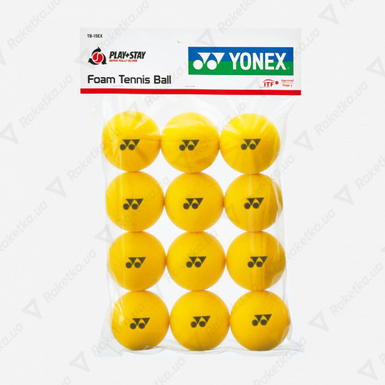 Yonex Foam Tennis Ball 12pcs
