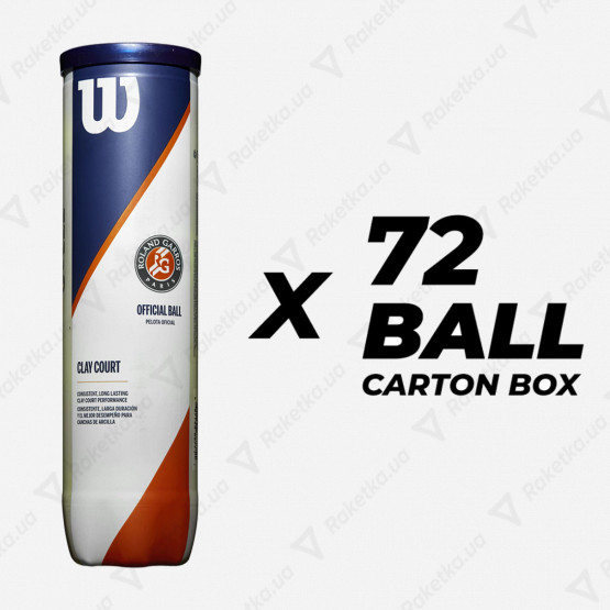 Wilson Roland Garros Clay 72 Ball