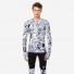 Hydrogen Printed Second Skin Tee LS R00622-009
