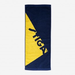 Полотенце Stiga Towel Edge Navy/Yellow