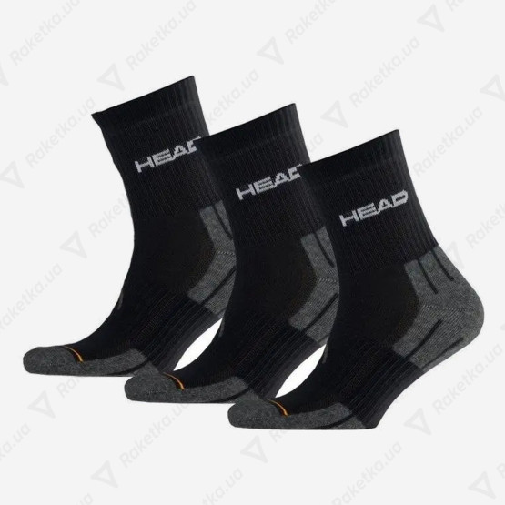 Head Performance Short  Crew 3P Grey/Black 741019001-200 (3 пары)