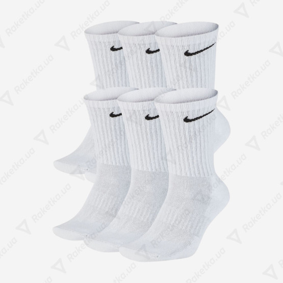 Nike Everyday Cotton Cushioned Crew 6P SX7666-100