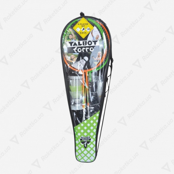 Talbot Torro Badminton Set 4 Attacker Plus