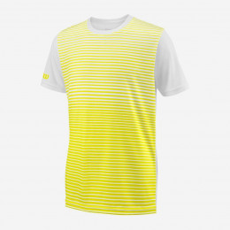 Теннисная футболка Wilson Team Striped T-Shirt WRA767205
