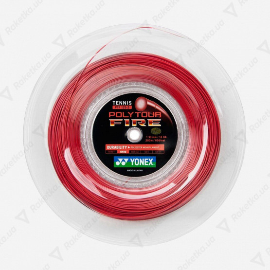 Yonex Poly Tour Fire Red (200m)