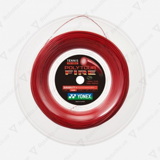 Yonex Poly Tour Fire Red (200m)
