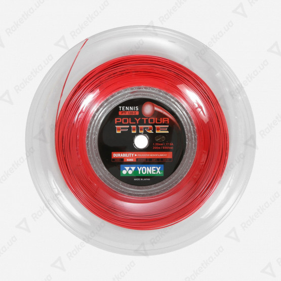 Yonex Poly Tour Fire Red (200m)