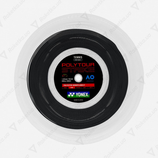 Yonex Polytour Strike Black (200m)