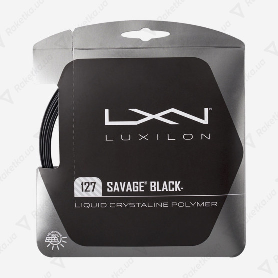 Luxilon Savage Black 12.2m WRZ994300 (размотка)