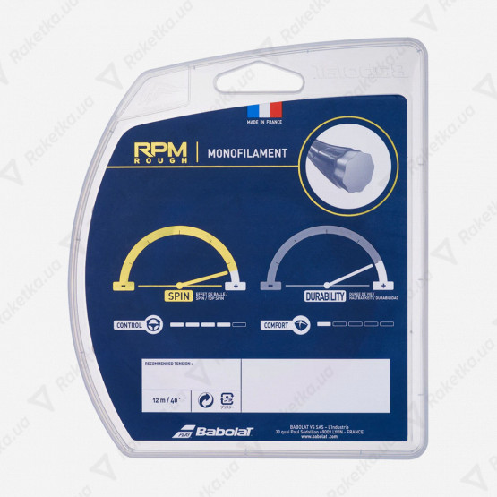 Babolat RPM Rough Black 12,2m (размотка)