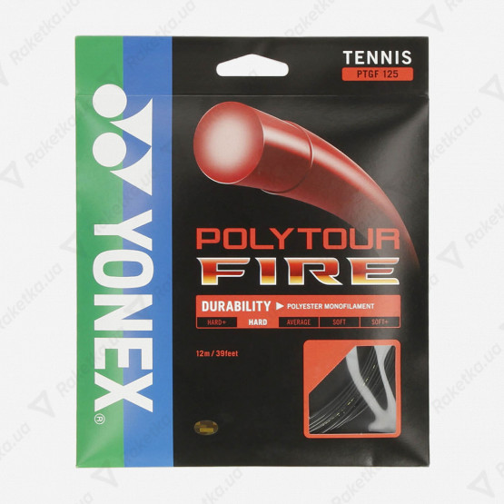 Yonex Poly Tour Fire Black 12,2m (размотка)