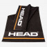 Head Towel Black S 50x100cm