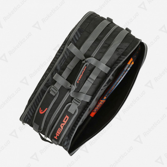 Head Base Racquet Bag L 261303-BKOR