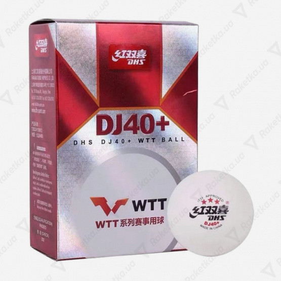 DHS ITTF WTT Ball 40+ 3*