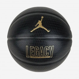 Мяч баскетбольный Nike Jordan Legacy 2.0 8P Deflated Black/Black/Black/Metallic Gold