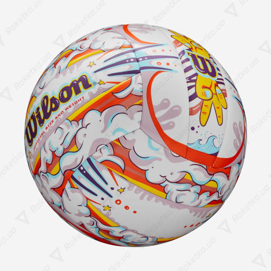 Wilson Graffiti Peace VB White/Orange OF WV4006901XBOF